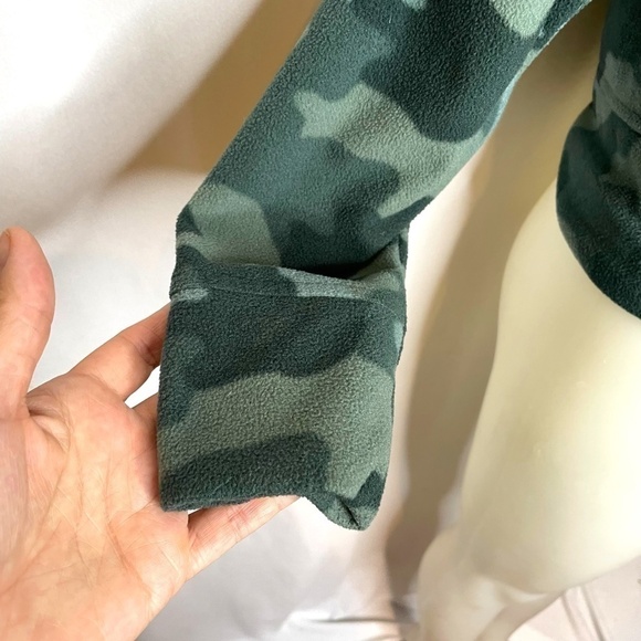 Camo Fleece Pop Over Cozy Top 🤍 - Picture 5 of 10